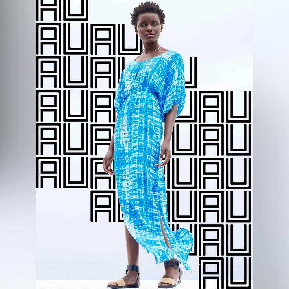 Amanda Uprichard Silk Caftan Dress